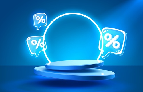 Símbolos de promoções relâmpago